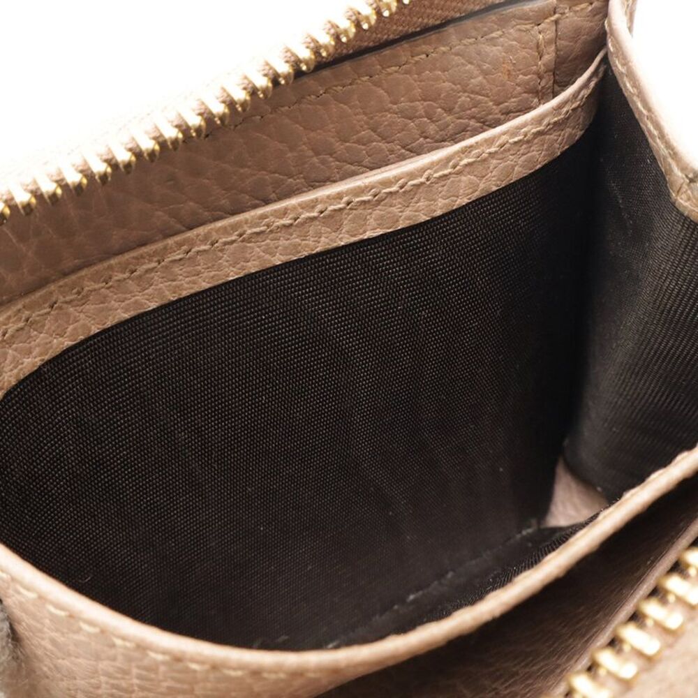 Gucci GG Marmont Compact Wallet Beige - Picture 7 of 8